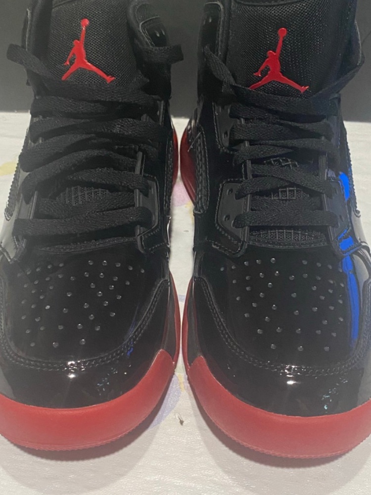New Jordan Mars 270 Black Anthracite Gym Red Men's Size Us 10.5